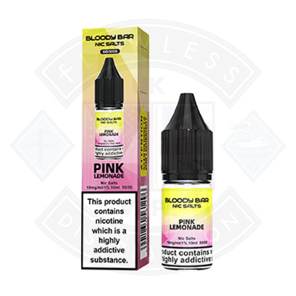 Bloody Bar Nic Salts Pink Lemonade 10ml