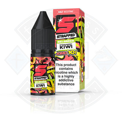Strapped Reloaded Nic Salt 10ml Strawberry Kiwi - 20mg - Flawless Vape Shop