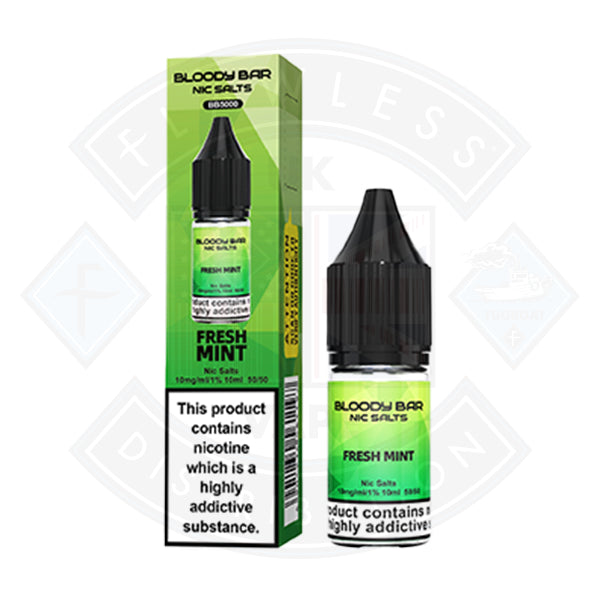 Bloody Bar Nic Salts Fresh Mint 10ml