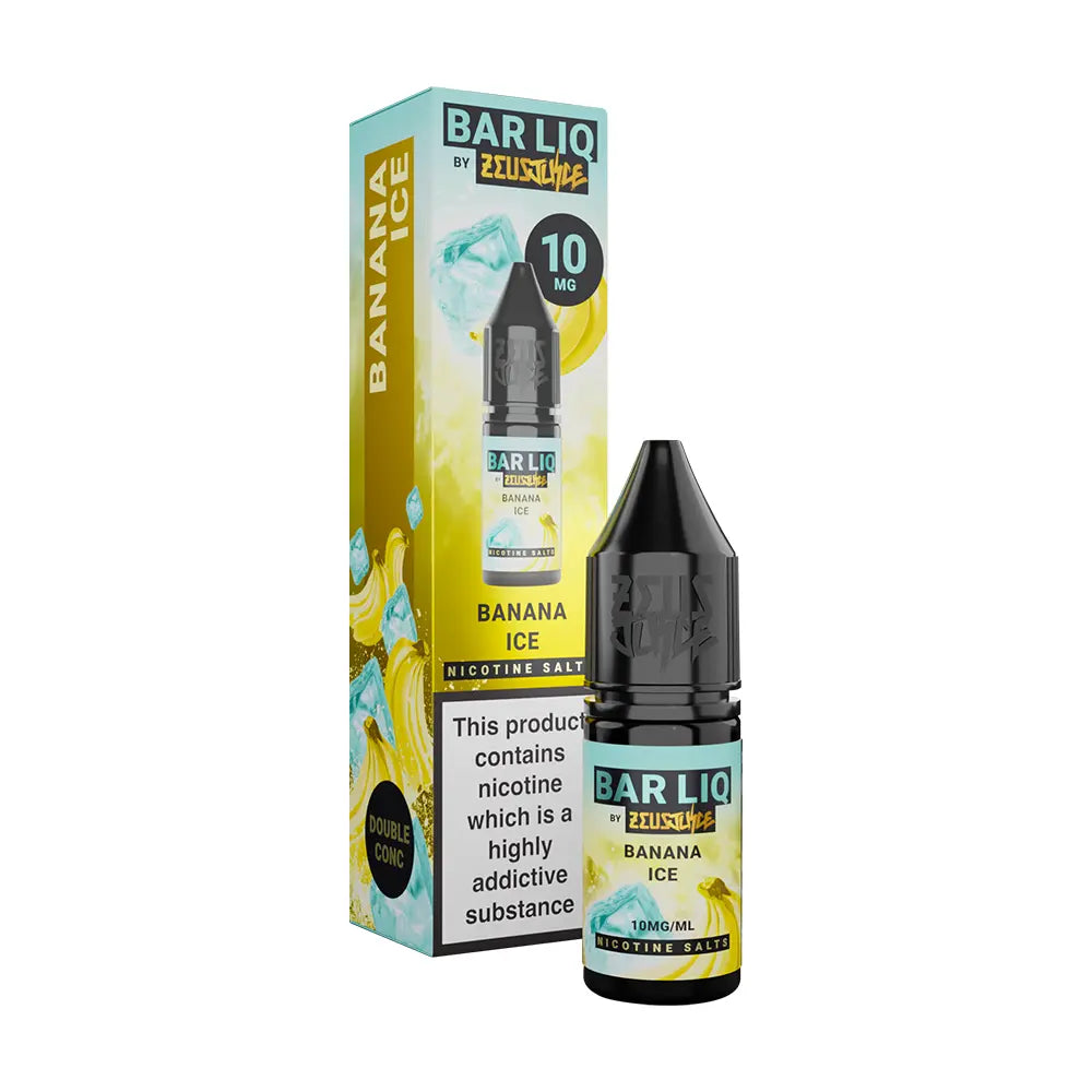 Zeus Juice Barliq Salt 10ml Banana Ice - 5mg - Flawless Vape Shop