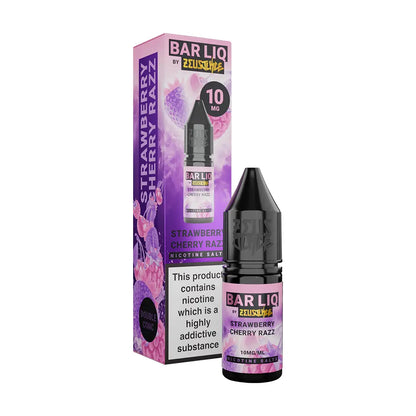Zeus Juice Barliq Salt 10ml Strawberry Cherry Razz - 5mg - Flawless Vape Shop