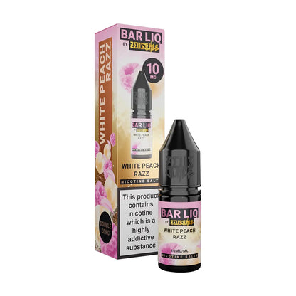 Zeus Juice Barliq Salt 10ml White Peach Ice - 5mg - Flawless Vape Shop
