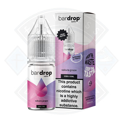 Bar Drop Salts Sakura Grape 10ml