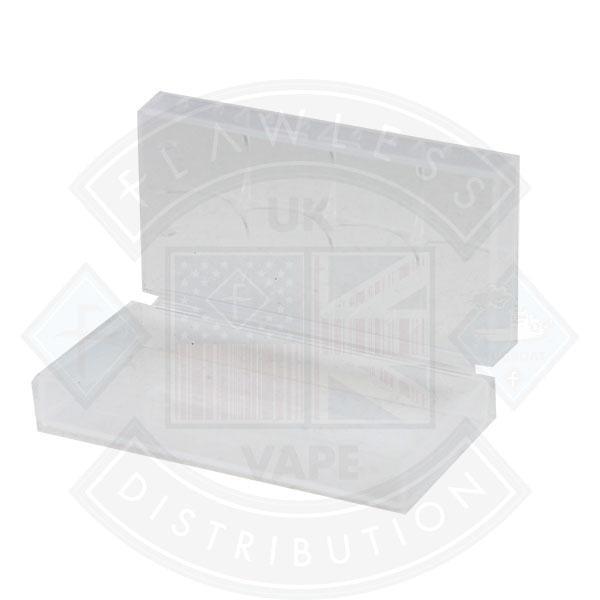 18650 Twin Case - Clear - Flawless Vape Shop