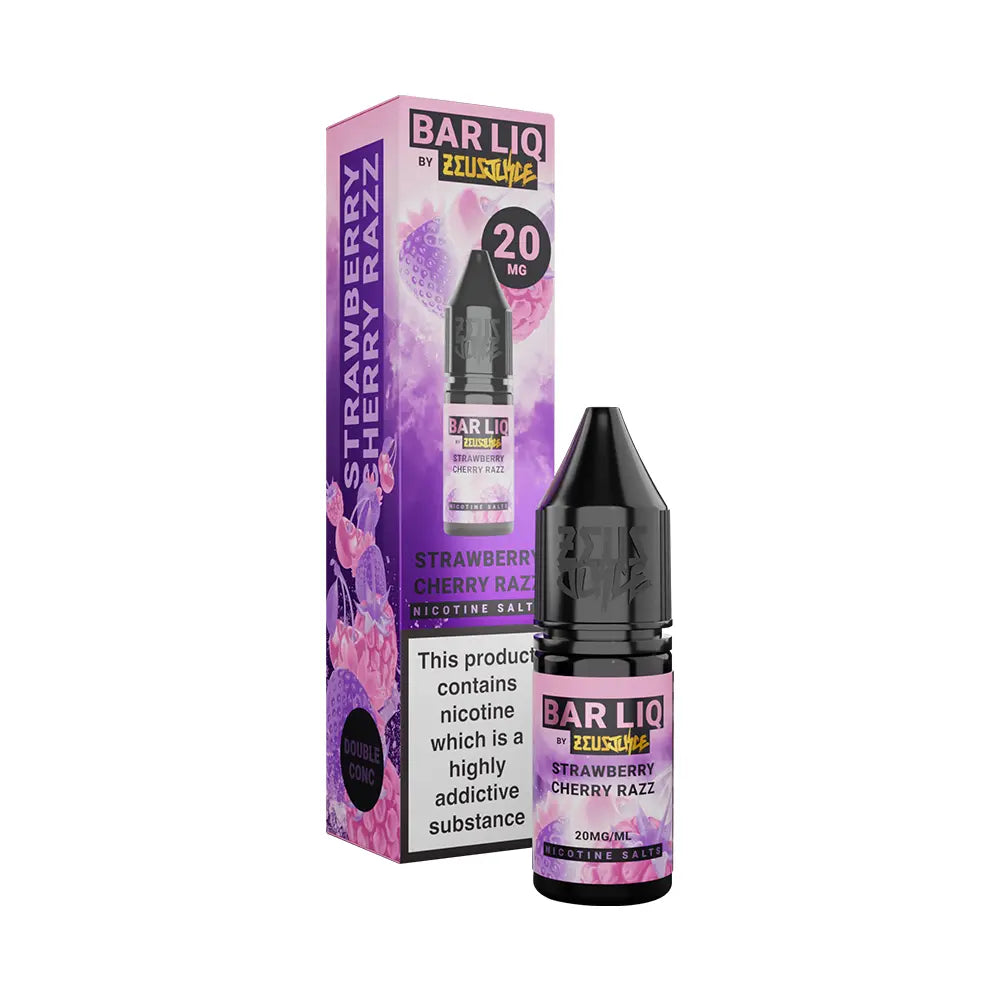 Zeus Juice Barliq Salt 10ml Strawberry Cherry Razz