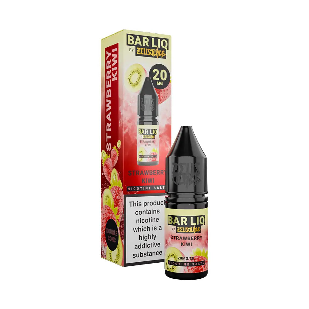 Zeus Juice Barliq Salt 10ml Strawberry Kiwi - 5mg - Flawless Vape Shop