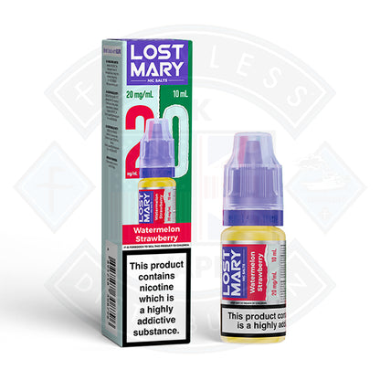 LOST MARY Watermelon Strawberry Nic Salts E-Liquid 10ml - 20mg - Flawless Vape Shop