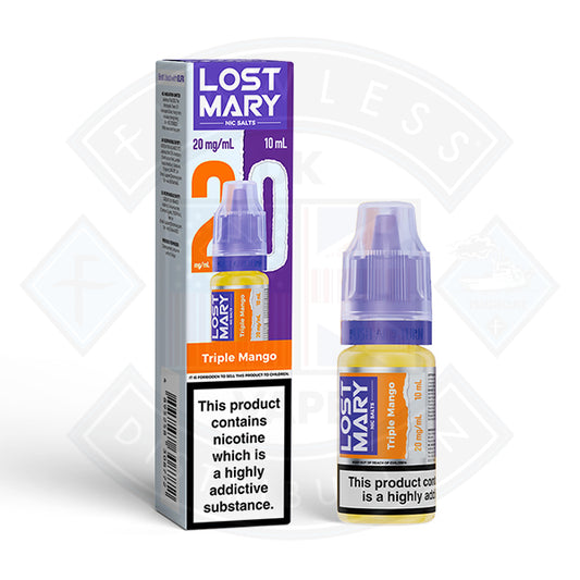 LOST MARY Triple Mango Nic Salts E-Liquid 10ml