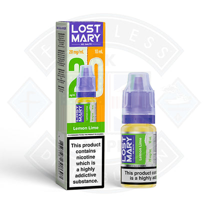 LOST MARY Lemon Lime Nic Salts E-Liquid 10ml