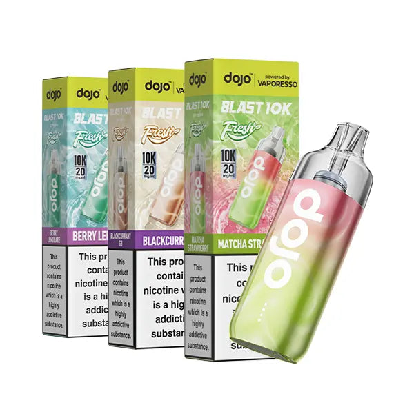 Dojo Blast 10K FRESH Vape Kit 20mg - Pina Colada - Flawless Vape Shop