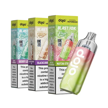 Dojo Blast 10K FRESH Vape Kit 20mg - Pina Colada - Flawless Vape Shop