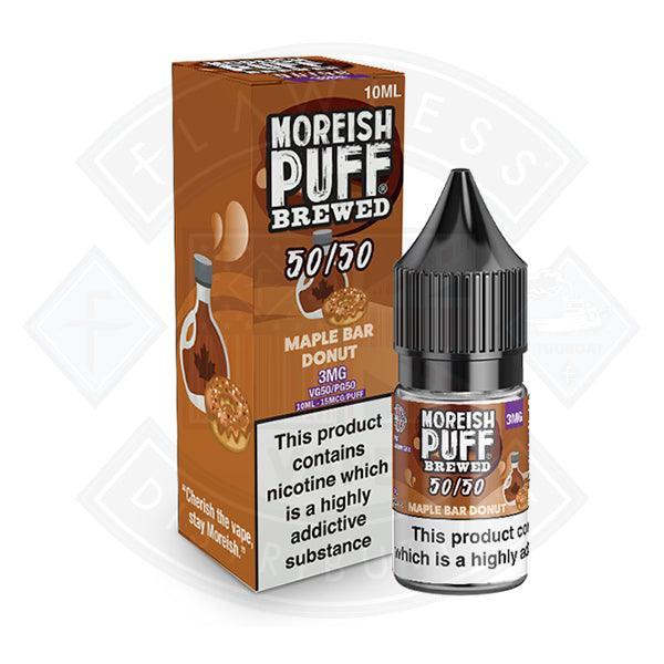 Moreish Puff Brewed Nic Salt Maple Bar Donut 10ml - Flawless Vape Shop