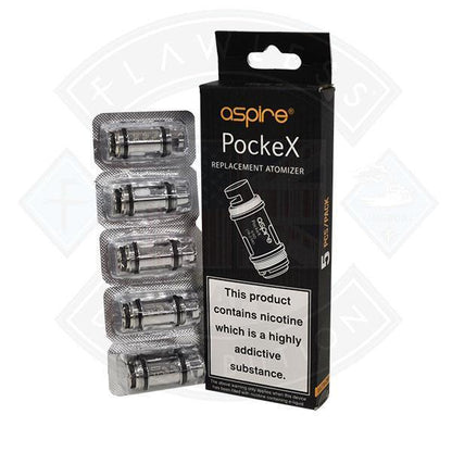 5 Pack Aspire PockeX Replacement Atomizer Coil (5 pack)