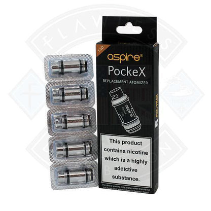 5 Pack Aspire PockeX Replacement Atomizer Coil (5 pack)