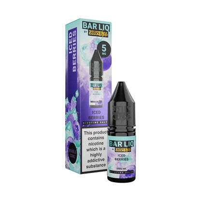 Zeus Juice Barliq Salt 10ml Iced Berries - 5mg - Flawless Vape Shop