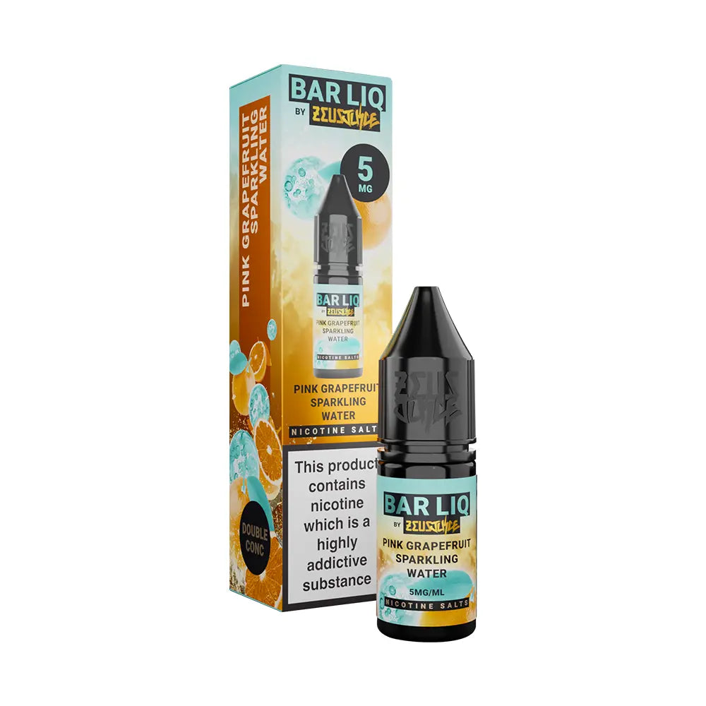 Zeus Juice Barliq Salt 10ml Pink Grapefruit Sparkling Water