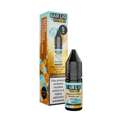 Zeus Juice Barliq Salt 10ml Pink Grapefruit Sparkling Water - 5mg - Flawless Vape Shop