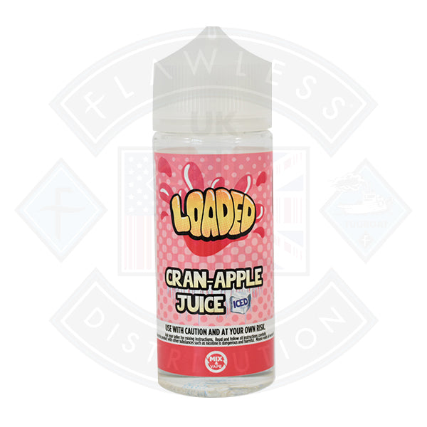 Loaded Cran Apple Juice Ice 0mg 100ml Shortfill E-Liquid