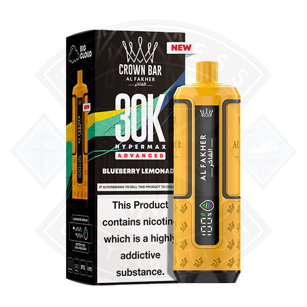 AL Fakher 30K Hypermax Prefilled Vape Kit - Blue Razz Lemonade - Flawless Vape Shop