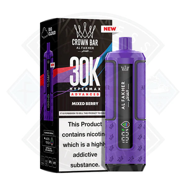 AL Fakher 30K Hypermax Prefilled Vape Kit - Blue Razz Lemonade - Flawless Vape Shop