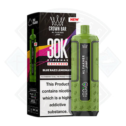 AL Fakher 30K Hypermax Prefilled Vape Kit - Blue Razz Lemonade - Flawless Vape Shop