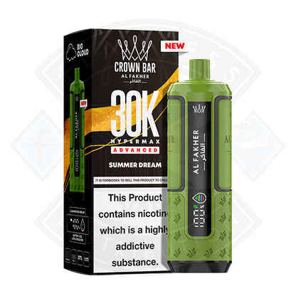 AL Fakher 30K Hypermax Prefilled Vape Kit - Blue Razz Lemonade - Flawless Vape Shop