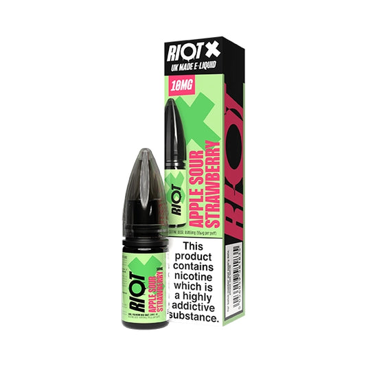 Riot X Salt 10ml Apple Sour Strawberry