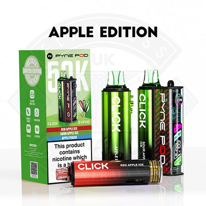 Pyne Pod Click 50k Vape Kit - Blue Edition - Flawless Vape Shop