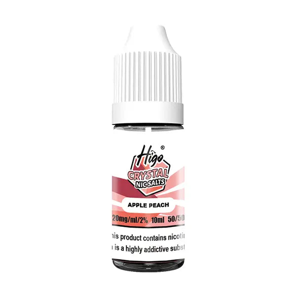 Higo Crystal Nic Salt 10ml Apple Peach