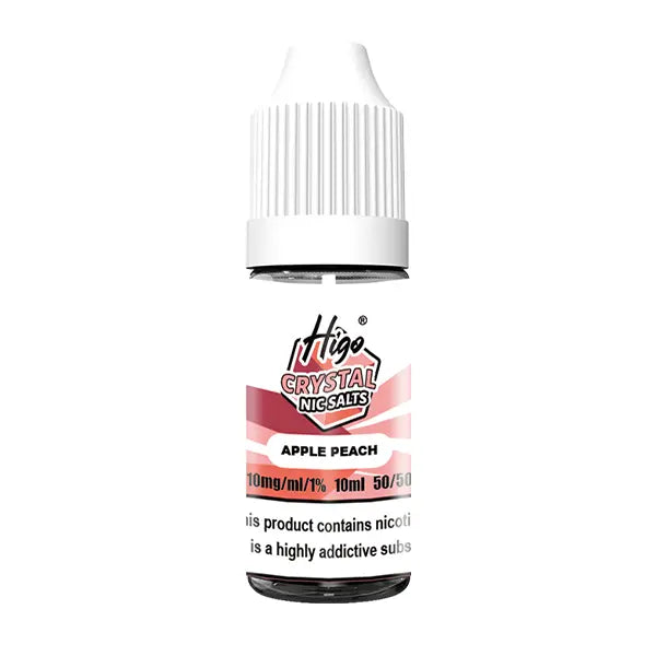 Higo Crystal Nic Salt 10ml Apple Peach