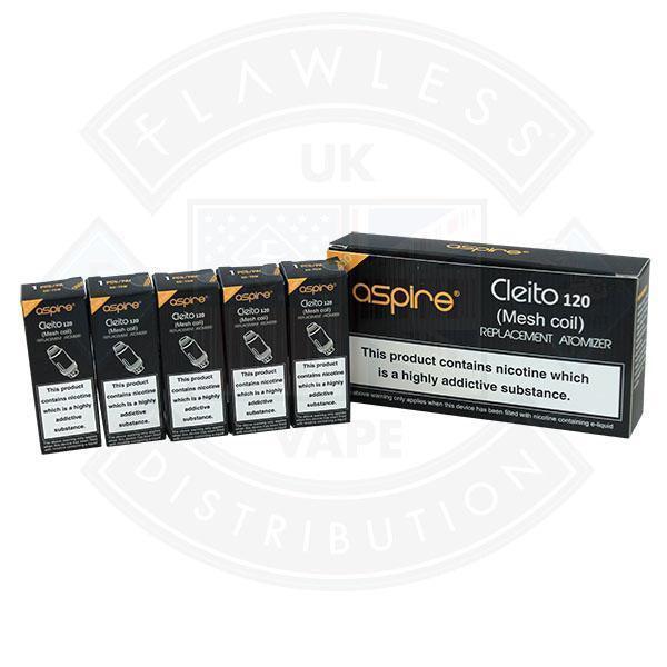 Aspire Cleito 120 Replacement Atomizer Mesh Coil 0.15 Ohm 5 pack