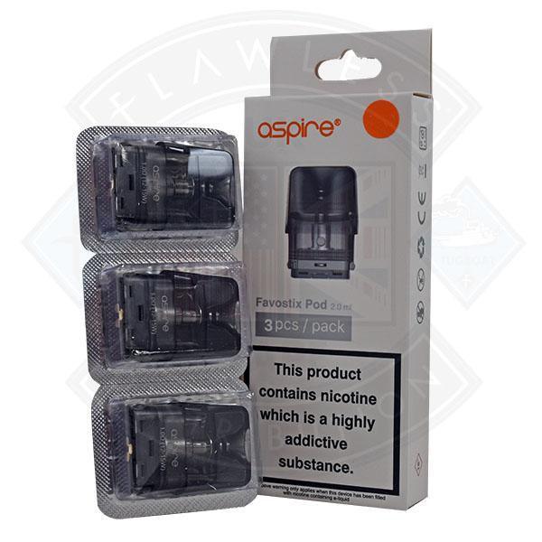 Aspire Favostix Replacement Pod 3pack - 0.6ohm - Flawless Vape Shop