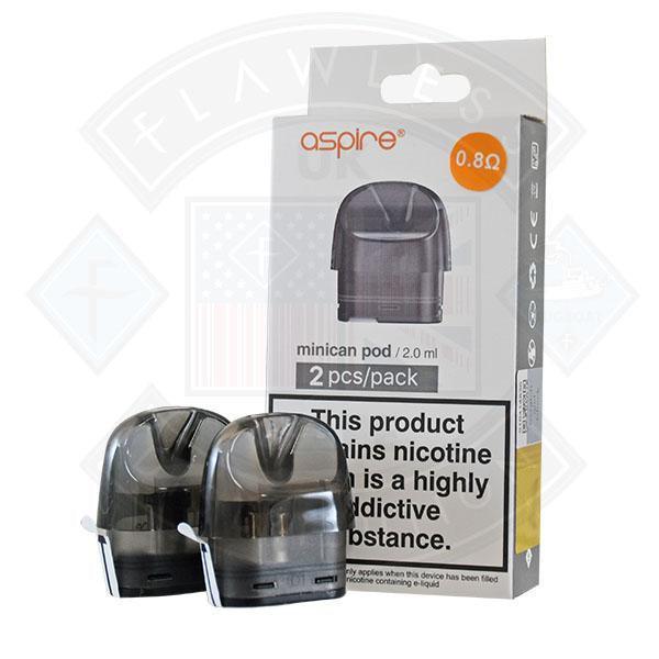 Aspire Minican Pod 0.8ml/2pcs - Flawless Vape Shop