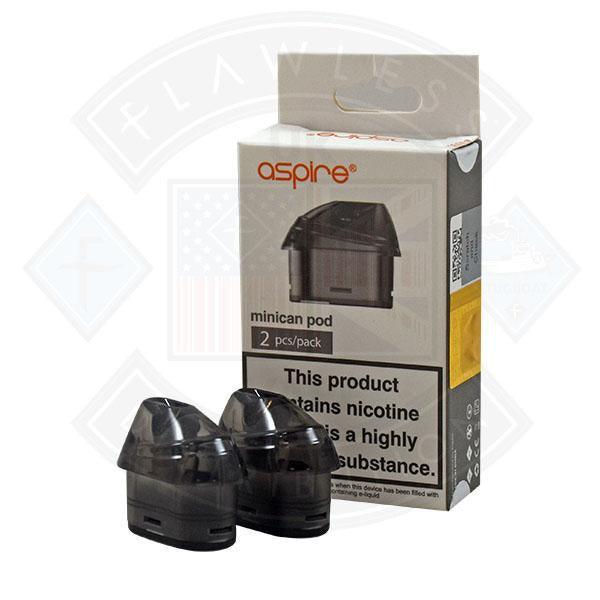 Aspire Minican Pod 2ml 2pack - Flawless Vape Shop