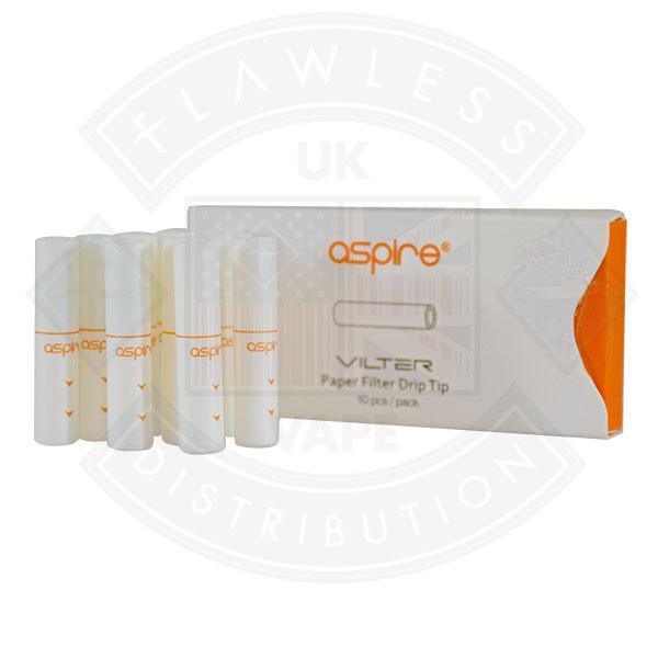 Aspire Vilter Filter Tips 10 pack