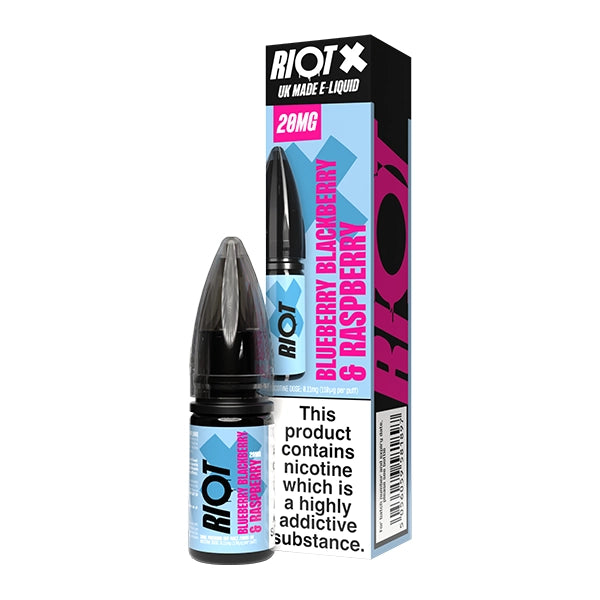 Riot X Salt 10ml Blueberry Blackberry & Raspberry