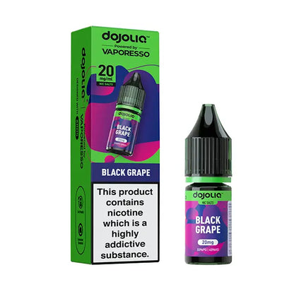 Vaporesso DojoLIQ Nic Salt 10ml Black Grape - 10mg - Flawless Vape Shop