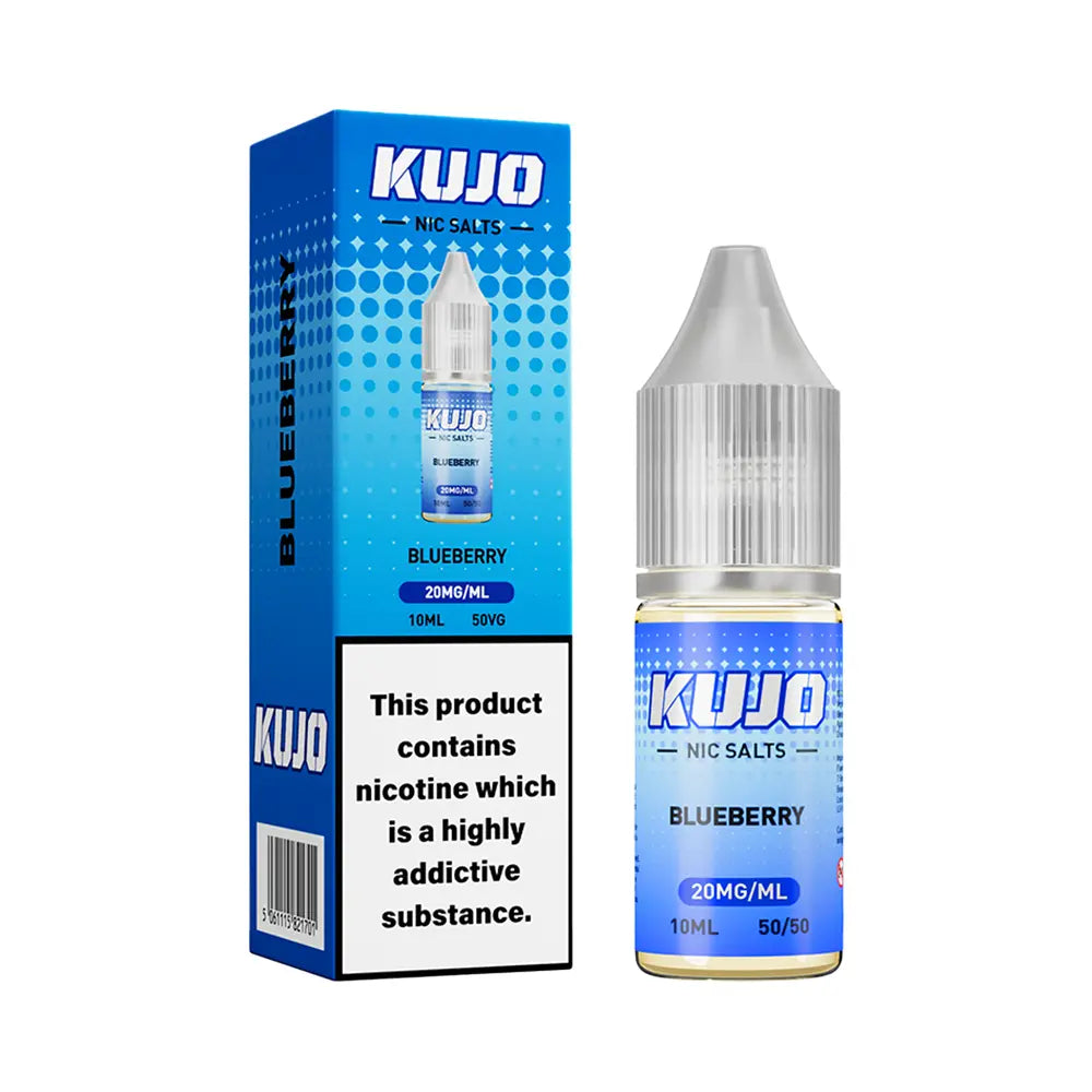 KUJO Nic Salt 10ml Blueberry - 5mg - Flawless Vape Shop