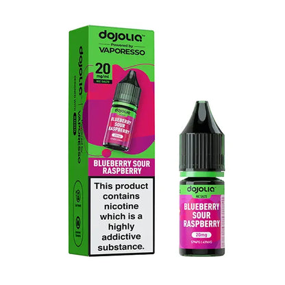 Vaporesso DojoLIQ Nic Salt 10ml Blueberry Sour Raspberry - 10mg - Flawless Vape Shop