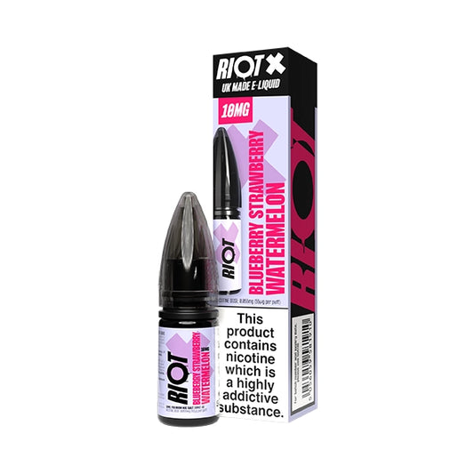 Riot X Salt 10ml Blueberry Strawberry Watermelon