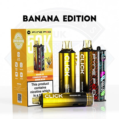 Pyne Pod Click 50k Vape Kit - Blue Edition - Flawless Vape Shop