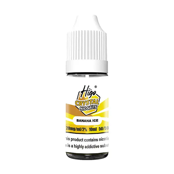 Higo Crystal Nic Salt 10ml Banana Ice