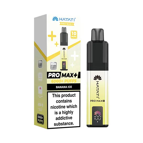 Hayati Pro Max 6000+ Pod Kit 10mg - Blue Razz Cherry - Flawless Vape Shop