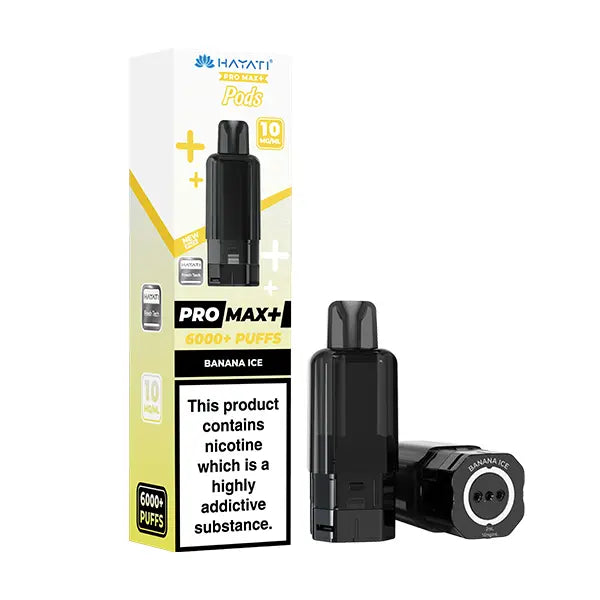 Hayati Pro Max 6000+ Pods 10mg - Strawberry Raspberry Ice - Flawless Vape Shop