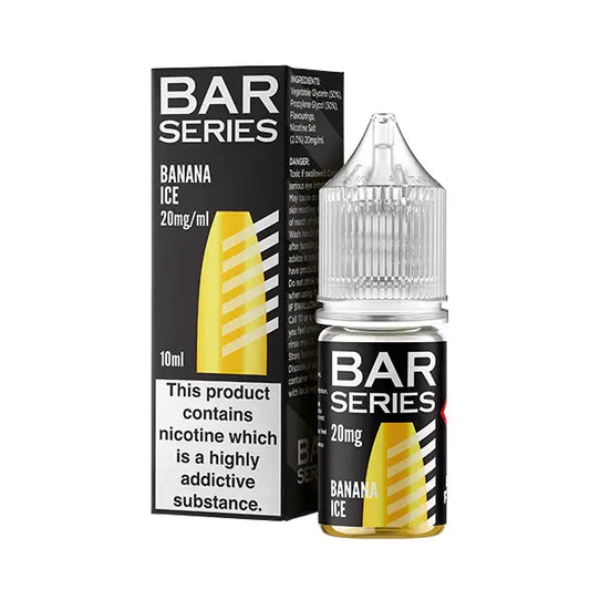 Bar Series Nic Salt 10ml Banana ICE