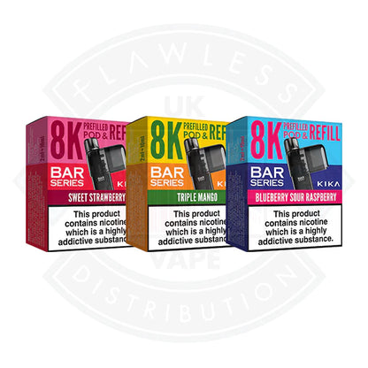 Bar Series Kika Prefilled Pod and Refill Pack