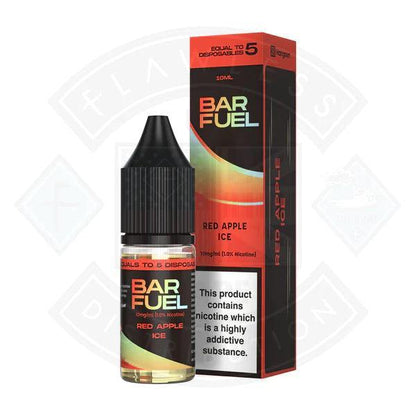 Bar Fuel by Hangsen - Red Apple Ice Nic Salt 10ml - 10mg - Flawless Vape Shop