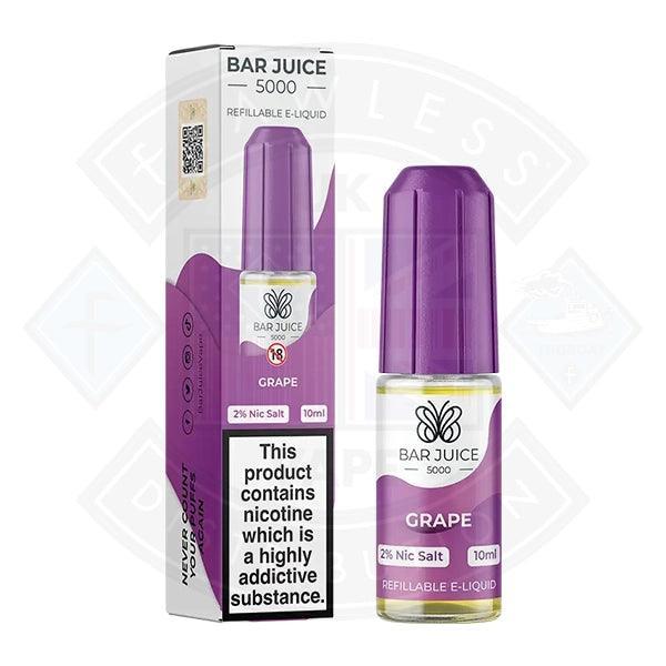 Bar Juice 5000 Nic Salt Grape 10ml - 20mg - Flawless Vape Shop
