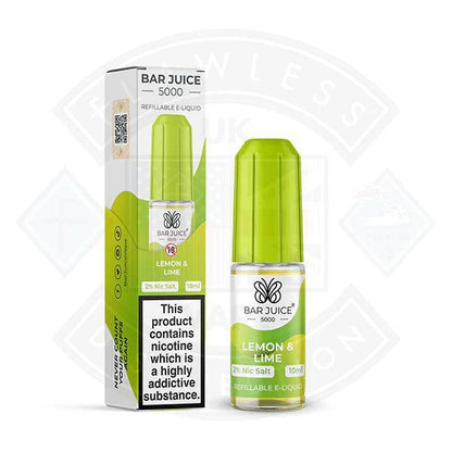 Bar Juice 5000 Nic Salt Lemon and Lime 10ml