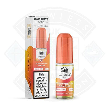 Bar Juice 5000 Nic Salt Strawberry Banana 10ml